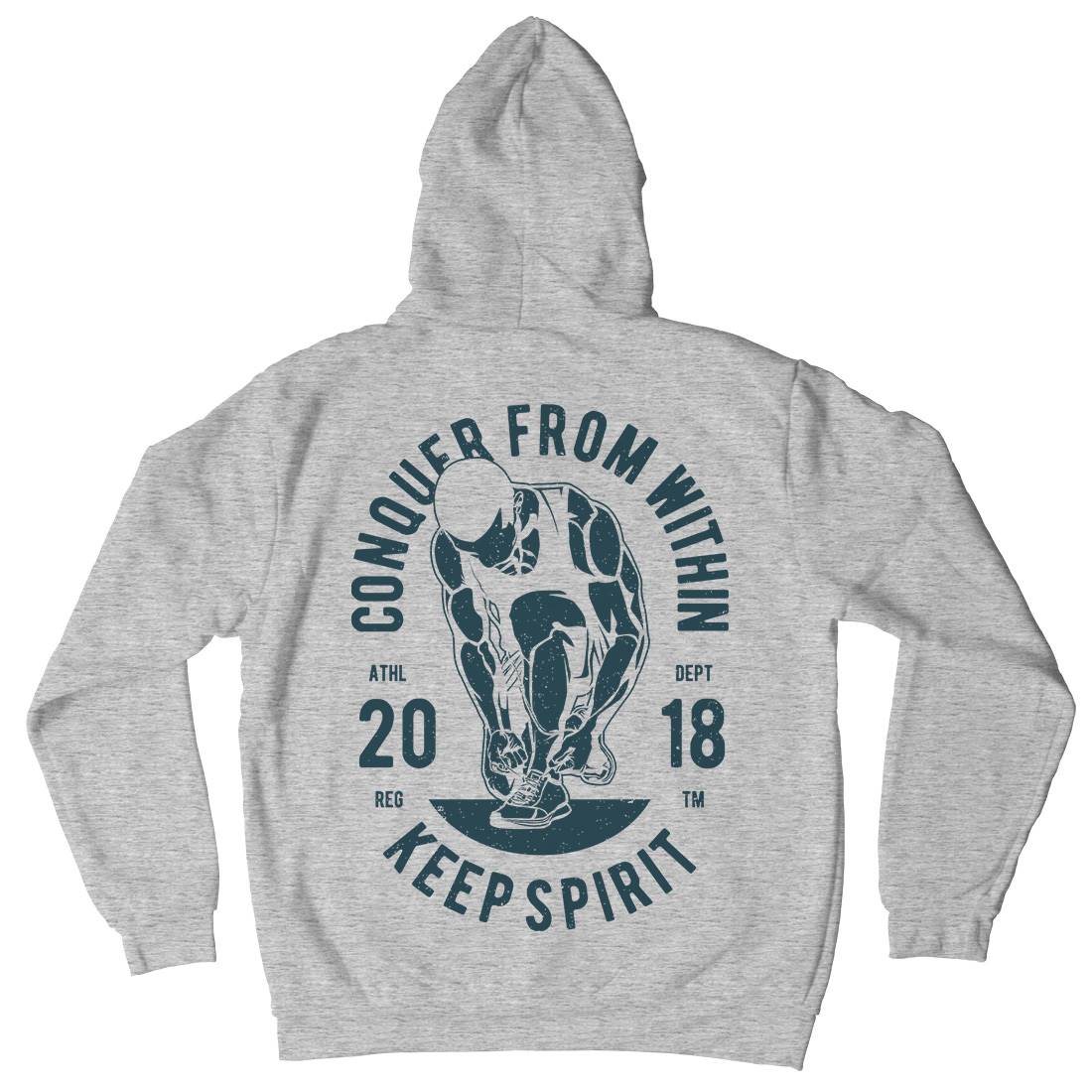 Conquer From Within Kids Crew Neck Hoodie Sport A638
