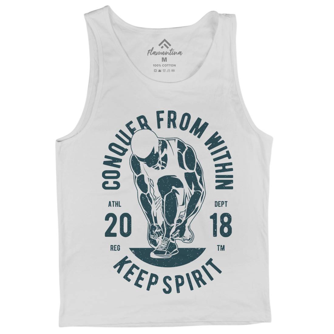 Conquer From Within Mens Tank Top Vest Sport A638