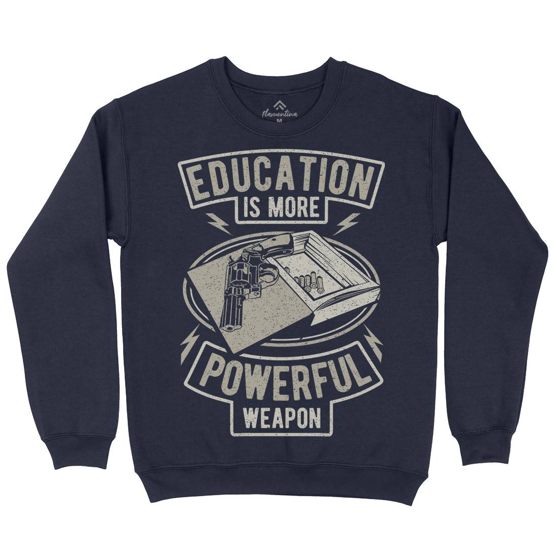 Education Kids Crew Neck Sweatshirt Quotes A649