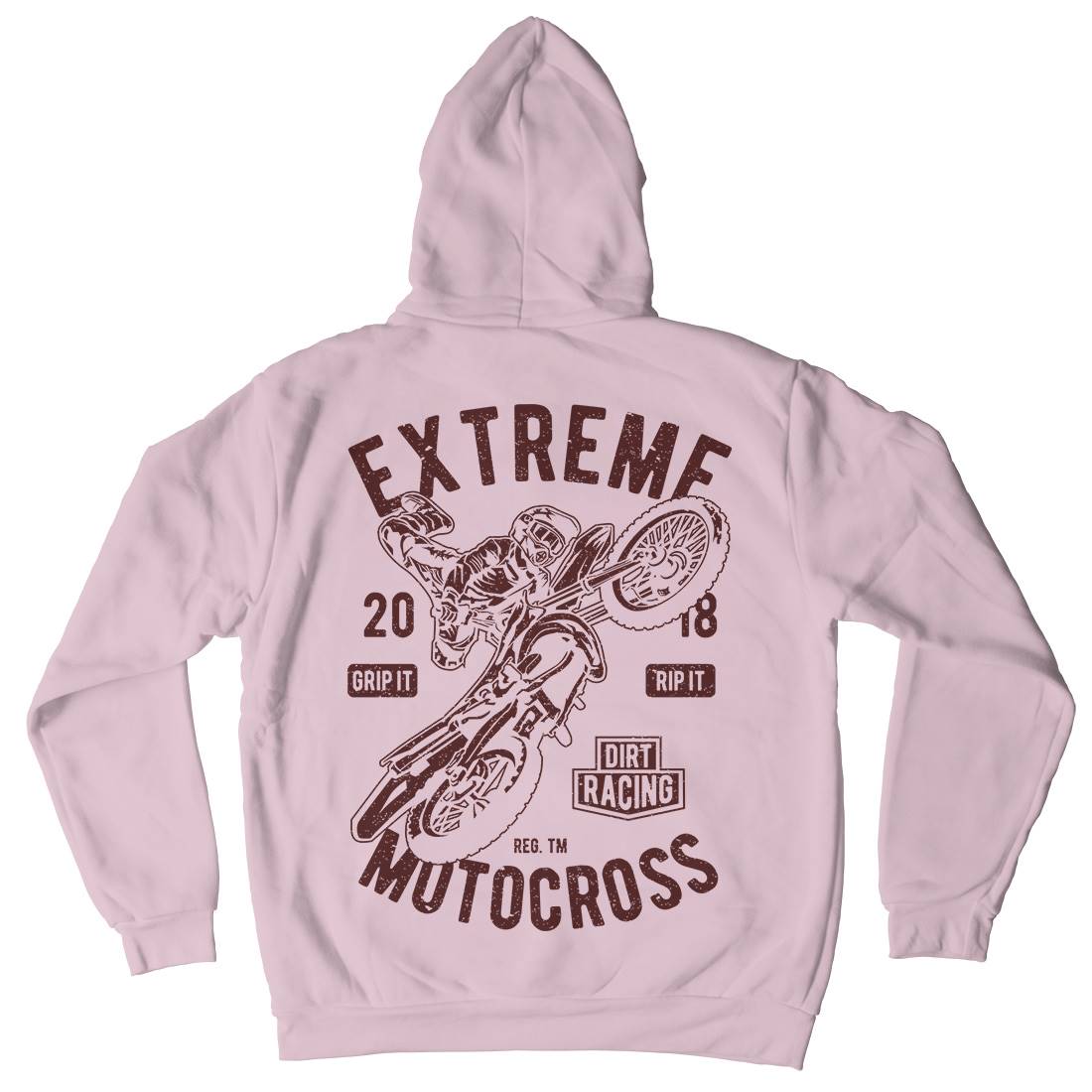 Extreme Motocross Kids Crew Neck Hoodie Motorcycles A651