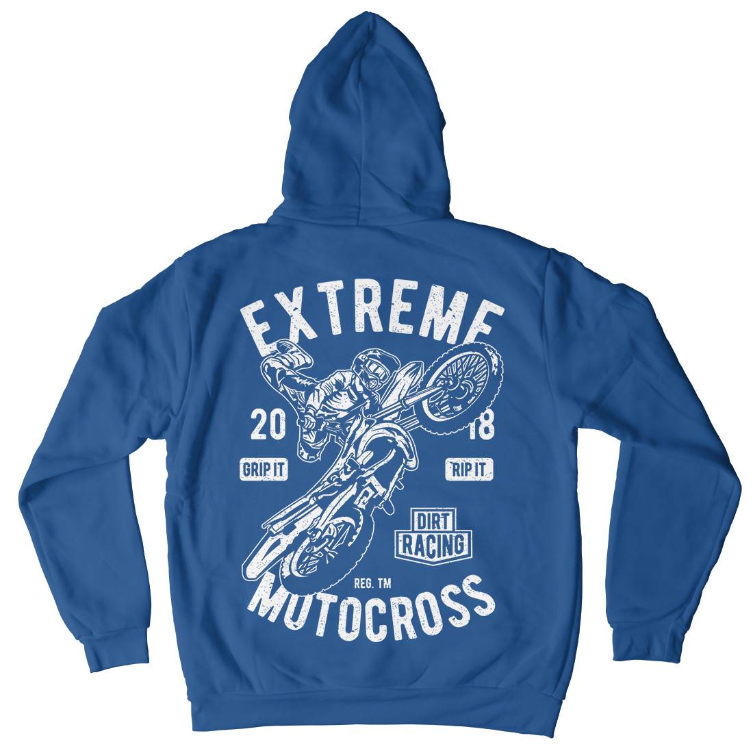 Extreme Motocross Kids Crew Neck Hoodie Motorcycles A651