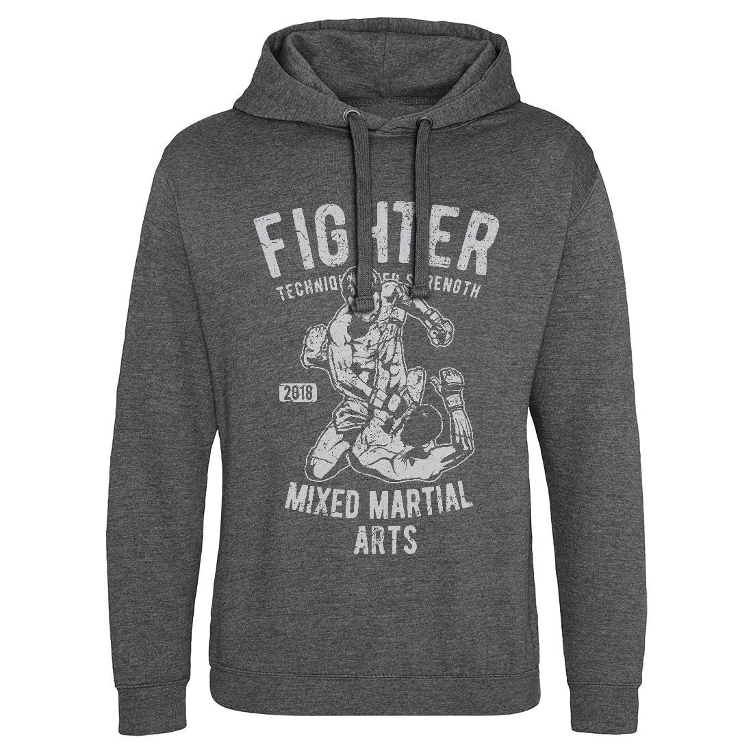 Fighter Mens Hoodie Without Pocket Sport A654