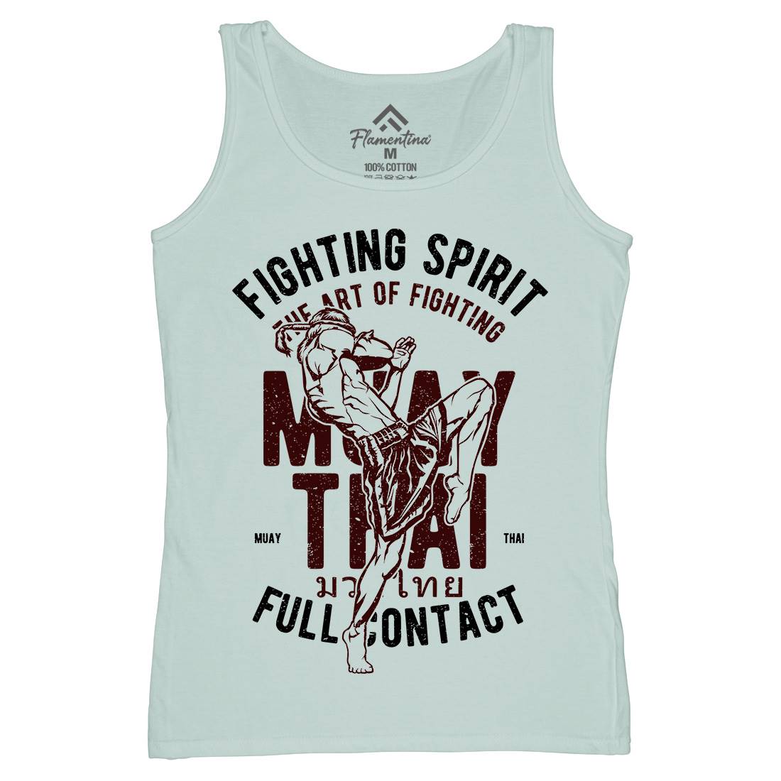 Fighting Spirit Womens Organic Tank Top Vest Sport A655