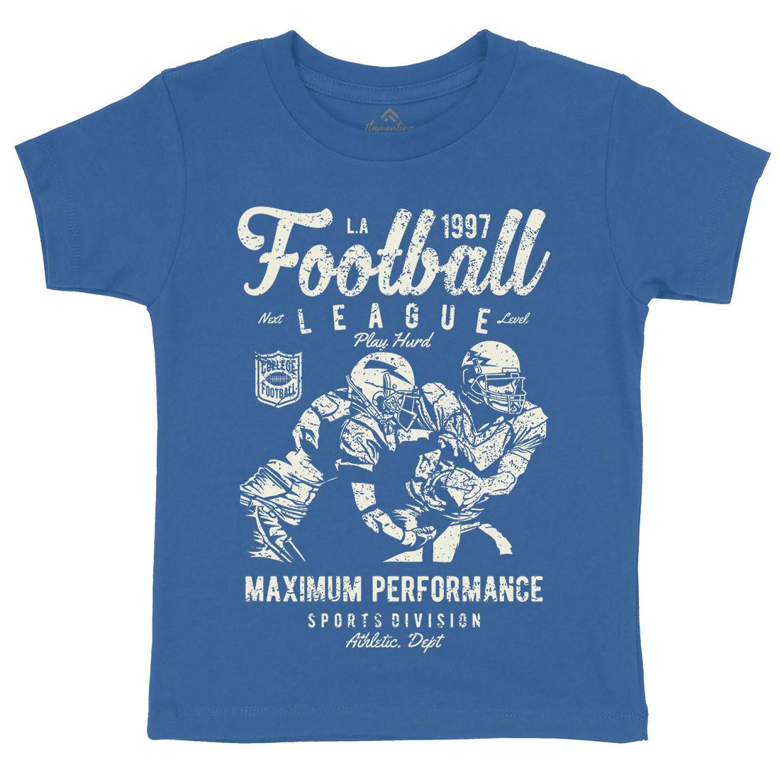 Football League Kids Crew Neck T-Shirt Sport A665