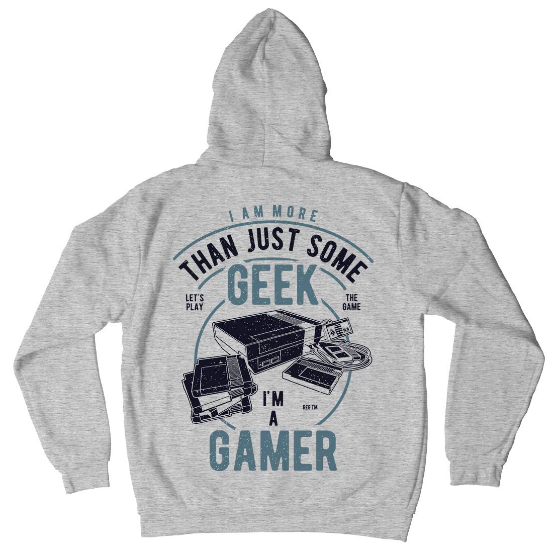 Gamer Mens Hoodie With Pocket Geek A670