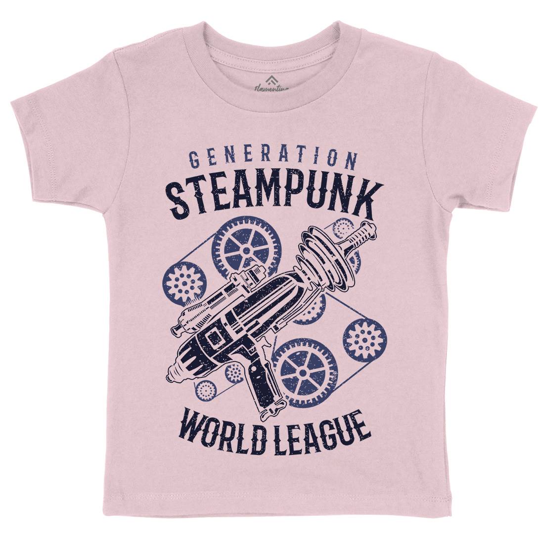 Generation Kids Crew Neck T-Shirt Steampunk A671