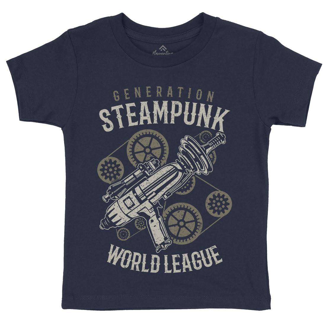 Generation Kids Crew Neck T-Shirt Steampunk A671