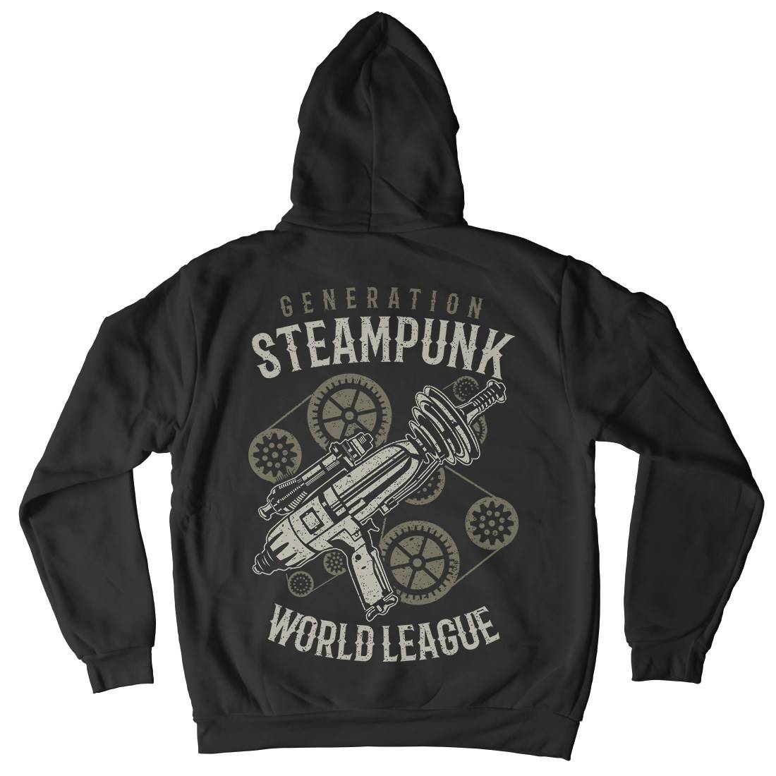 Generation Mens Hoodie With Pocket Steampunk A671
