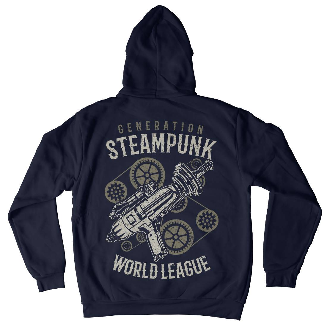 Generation Mens Hoodie With Pocket Steampunk A671