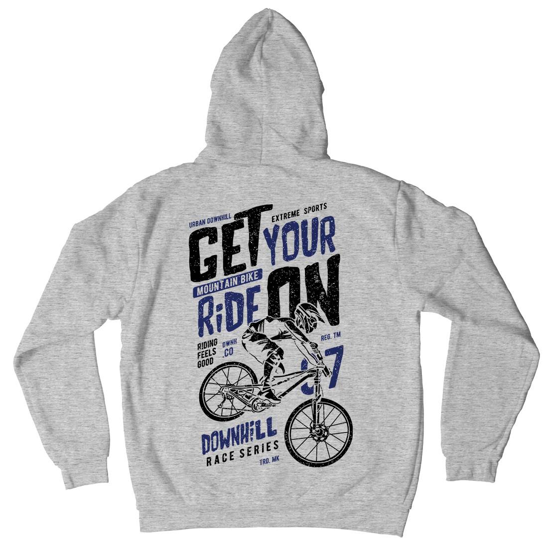 Get Your Ride Kids Crew Neck Hoodie Bikes A673