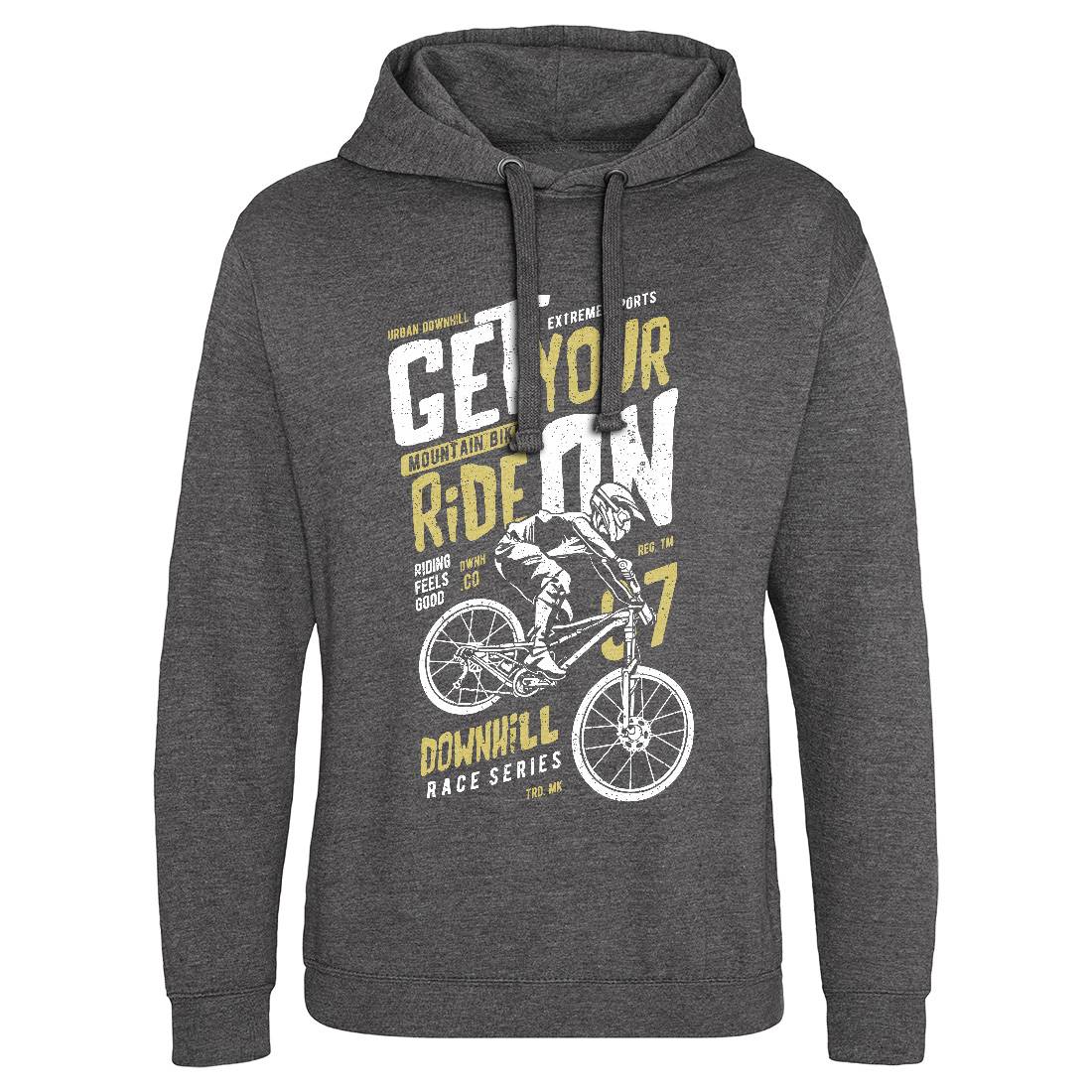 Get Your Ride Mens Hoodie Without Pocket Bikes A673