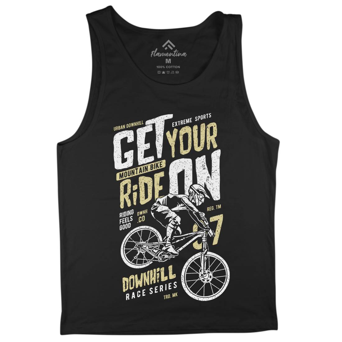 Get Your Ride Mens Tank Top Vest Bikes A673