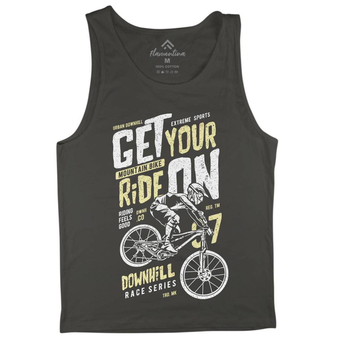 Get Your Ride Mens Tank Top Vest Bikes A673