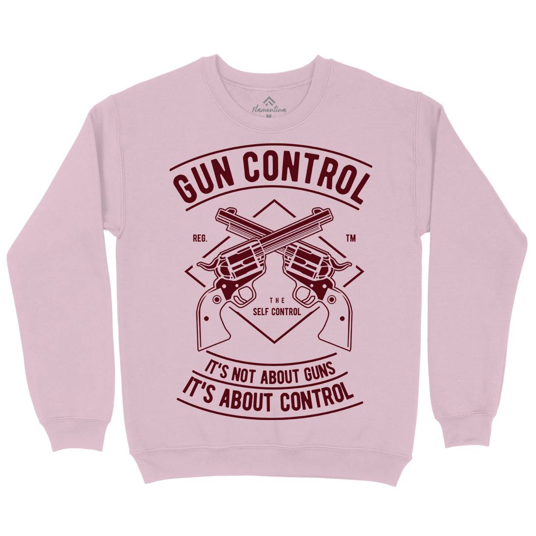 Gun Control Kids Crew Neck Sweatshirt American A680