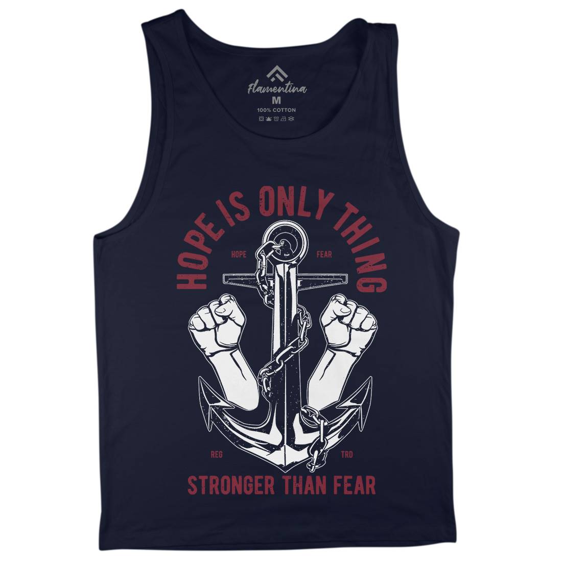 Hope Is Only Thing Mens Tank Top Vest Quotes A685