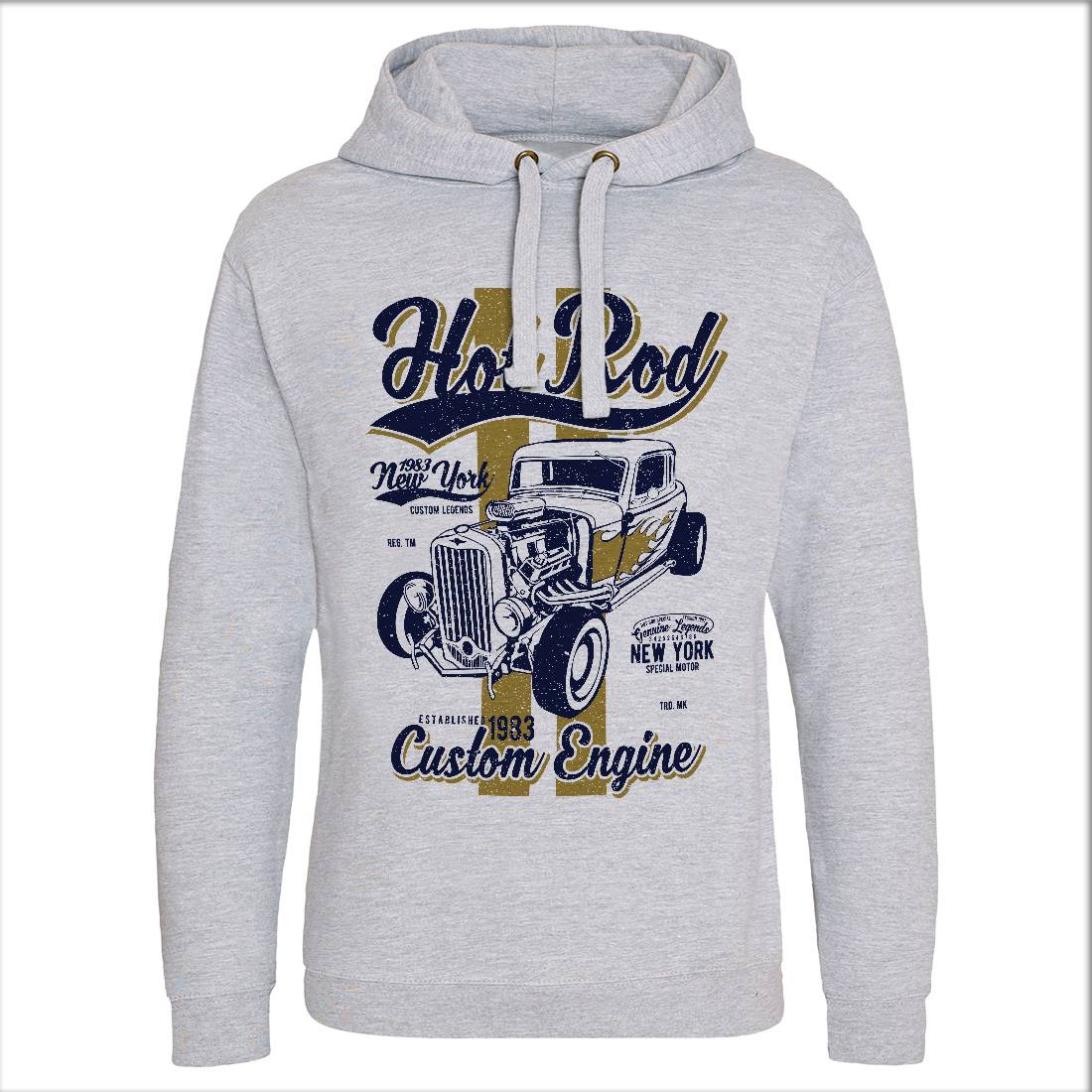Hot Rod New York Mens Hoodie Without Pocket Cars A687
