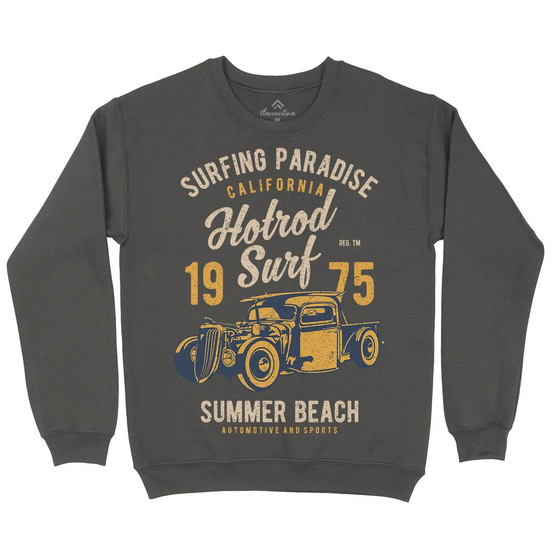 Hotrod Kids Crew Neck Sweatshirt Surf A688