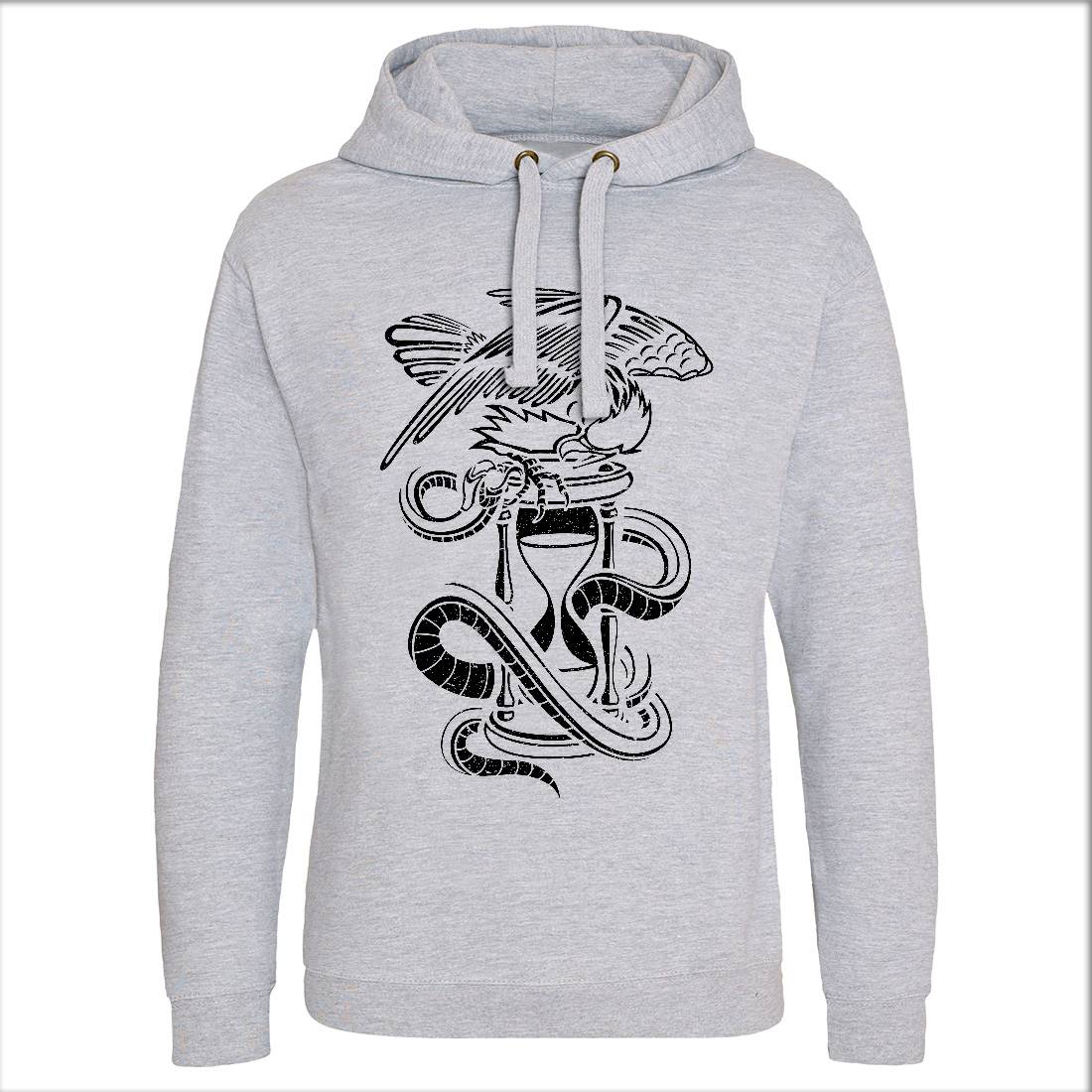 Hourglass Mens Hoodie Without Pocket Retro A689