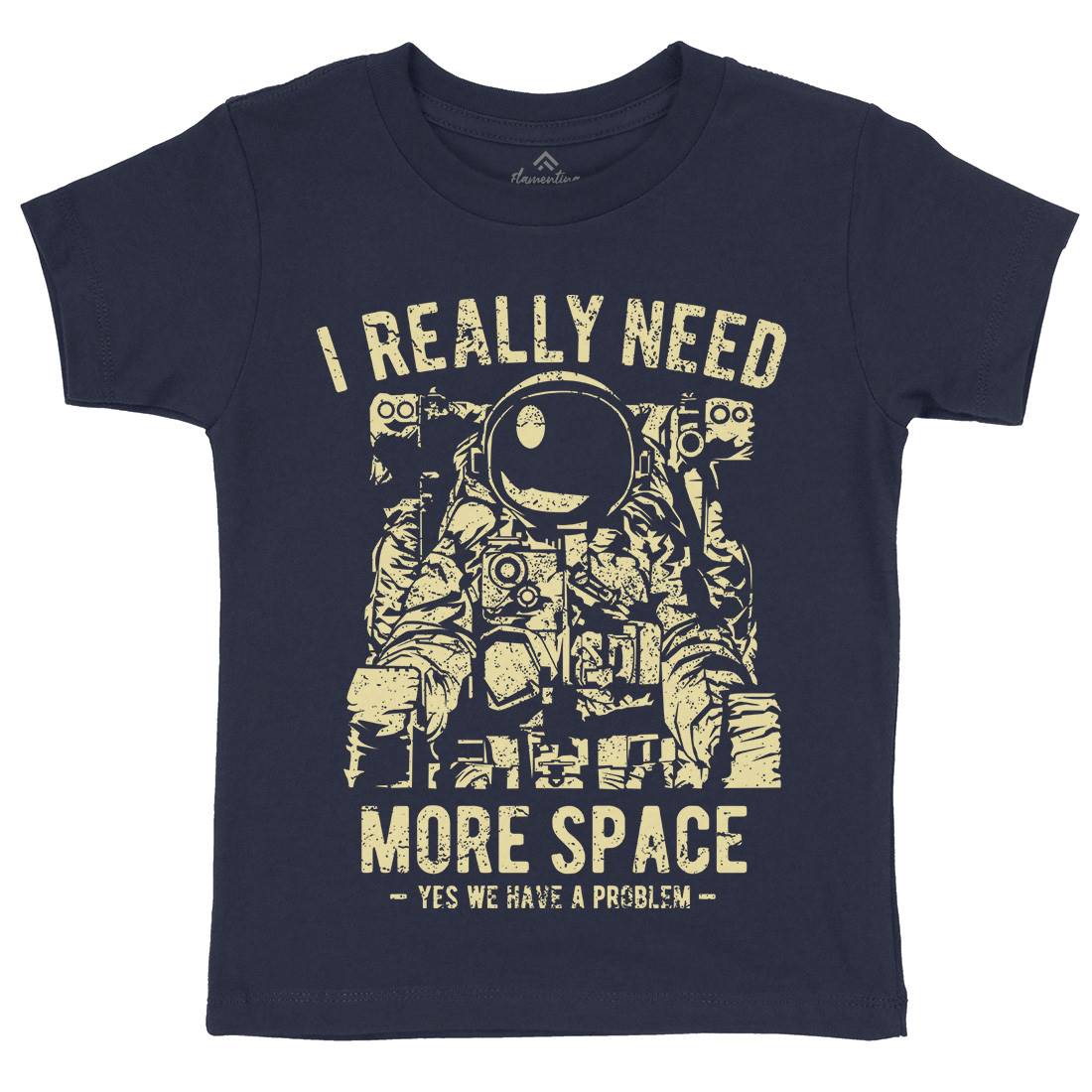 I Really Need More Kids Crew Neck T-Shirt Space A690