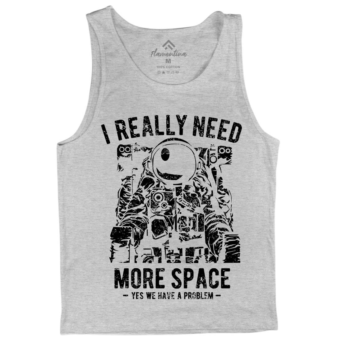 I Really Need More Mens Tank Top Vest Space A690