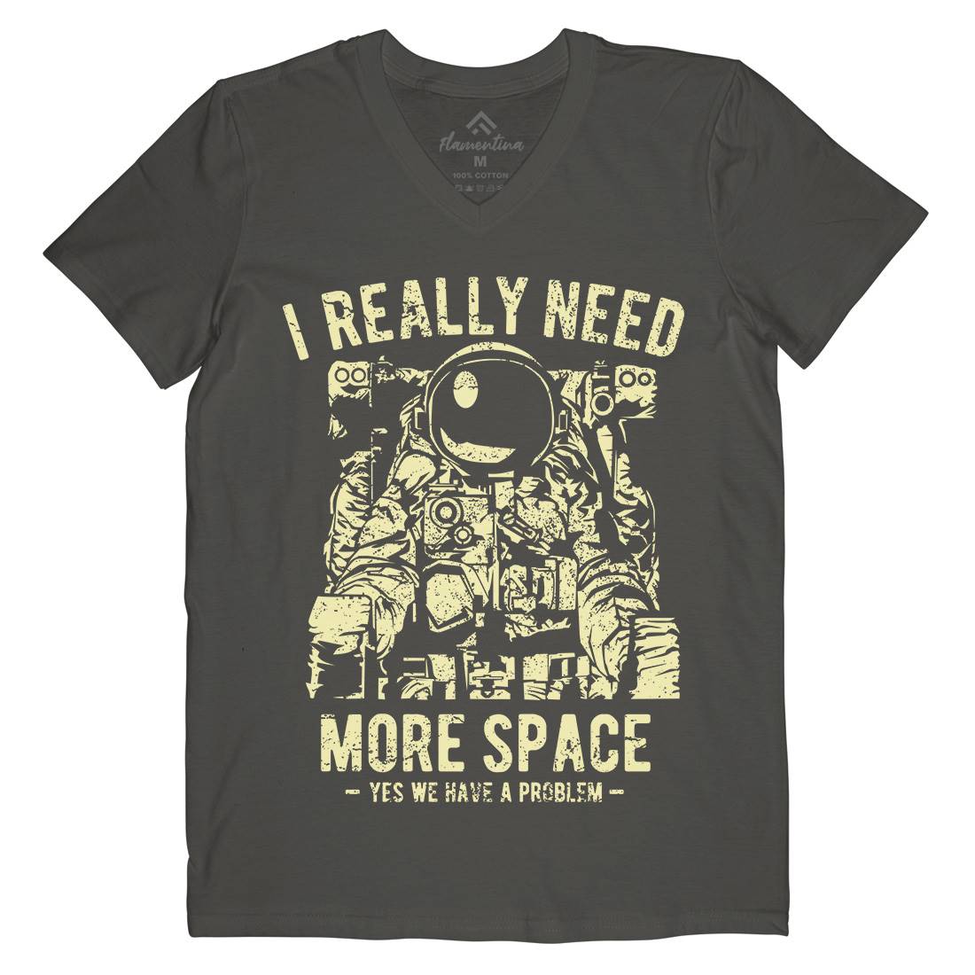 I Really Need More Mens V-Neck T-Shirt Space A690