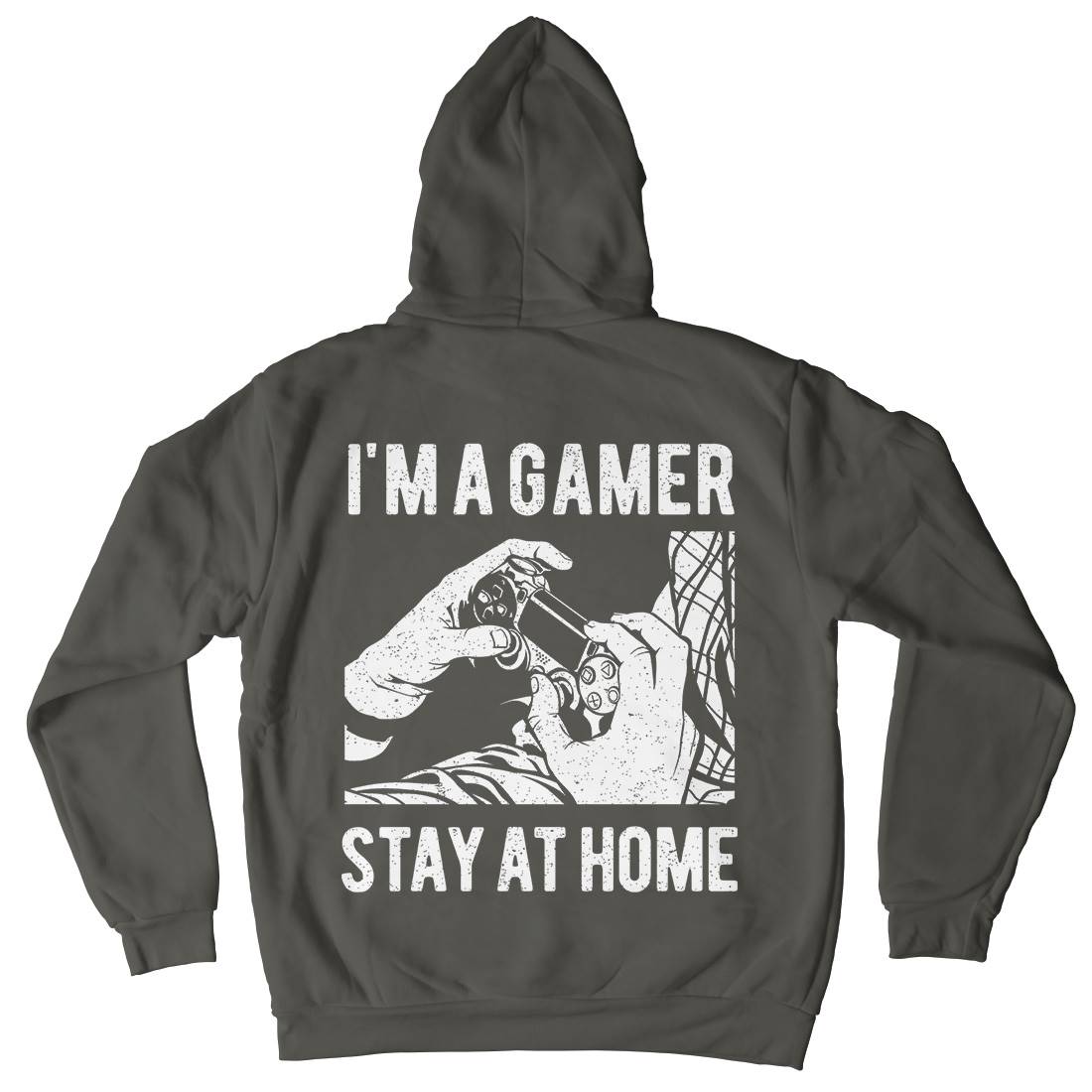 I&#39;M A Gamer Mens Hoodie With Pocket Geek A691