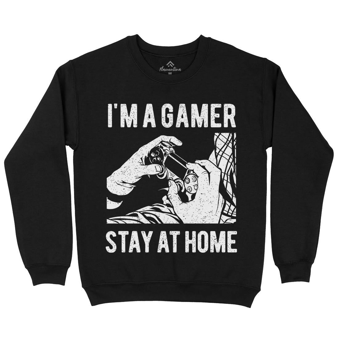I&#39;M A Gamer Kids Crew Neck Sweatshirt Geek A691