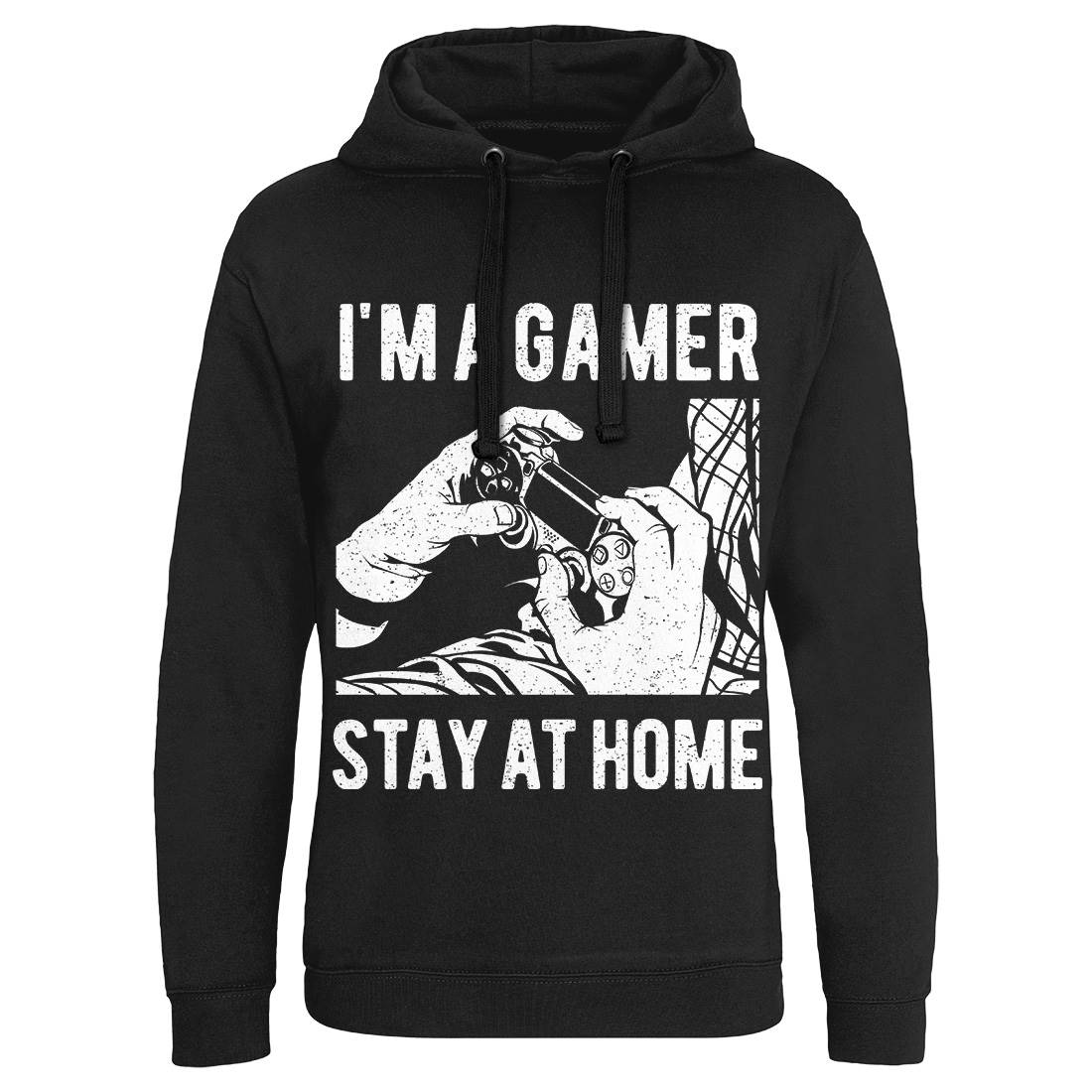 I&#39;M A Gamer Mens Hoodie Without Pocket Geek A691