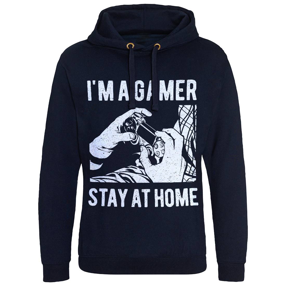 I&#39;M A Gamer Mens Hoodie Without Pocket Geek A691