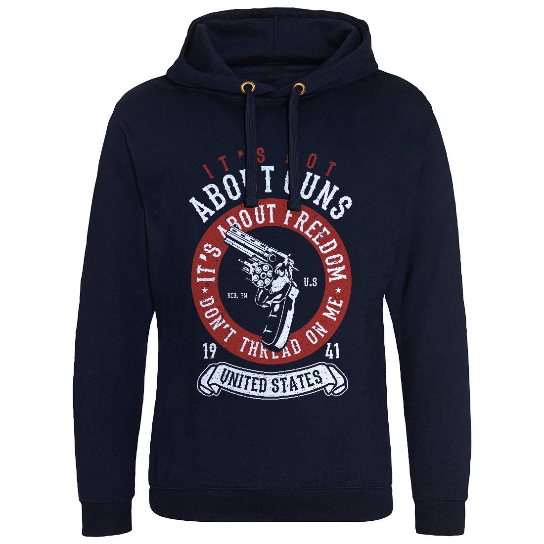It&#39;s About Freedom Mens Hoodie Without Pocket Quotes A693