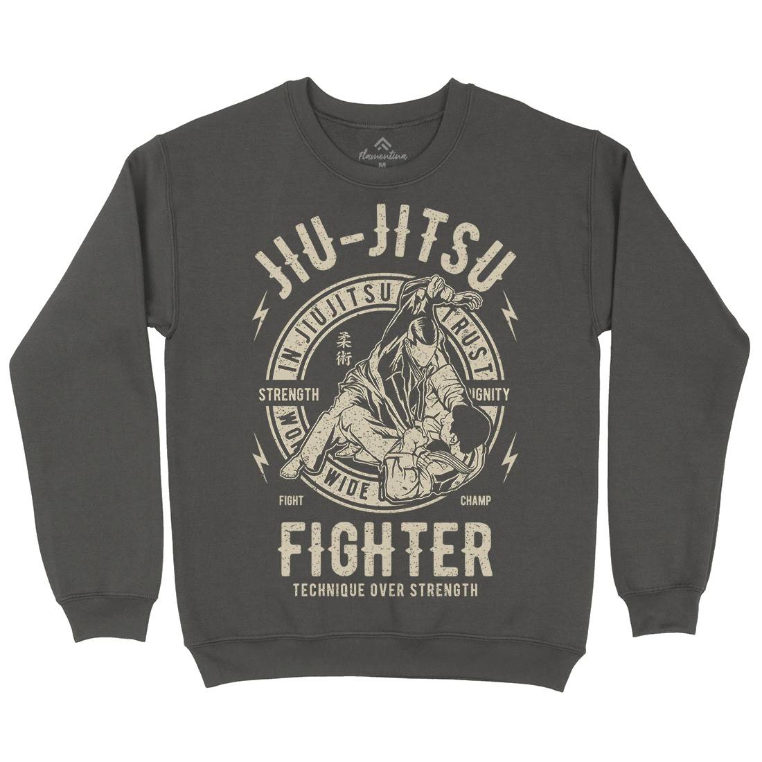 Jiu Jitsu Kids Crew Neck Sweatshirt Sport A695