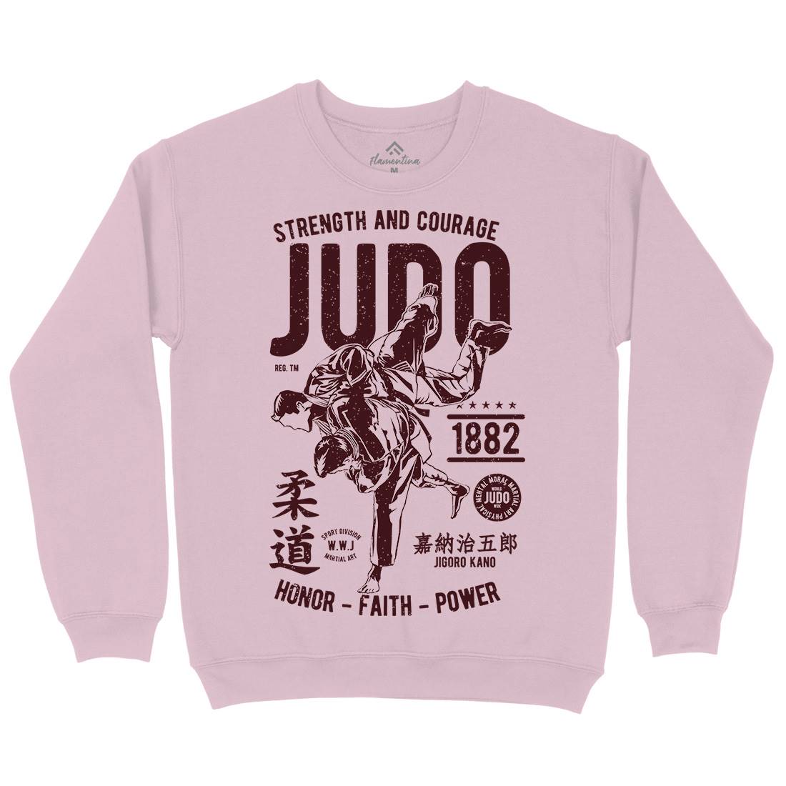 Judo Kids Crew Neck Sweatshirt Sport A696