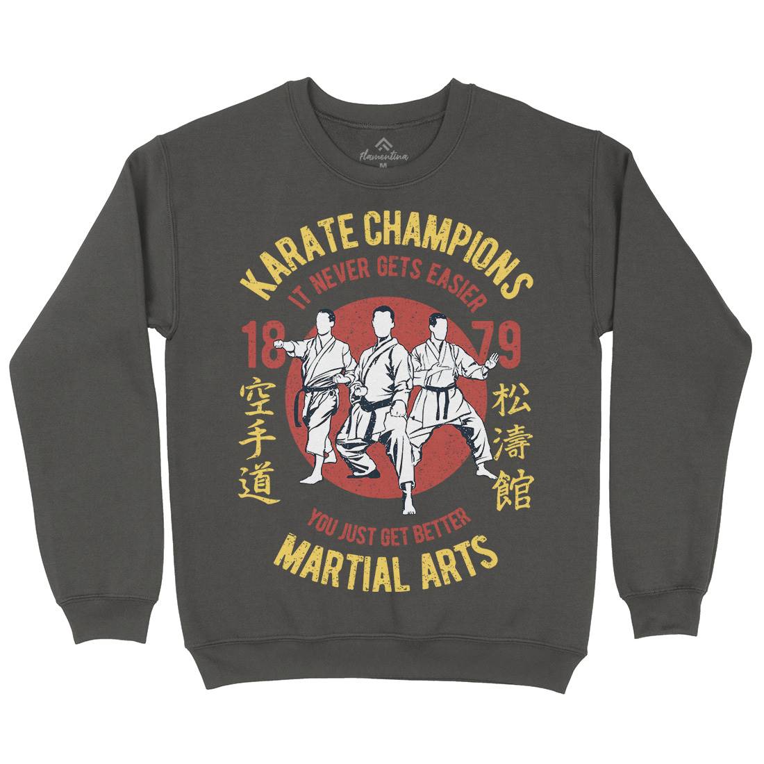 Karate Kids Crew Neck Sweatshirt Sport A697