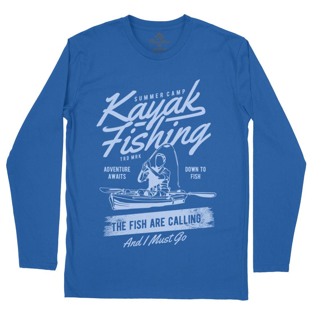 Kayak Mens Long Sleeve T-Shirt Sport A698