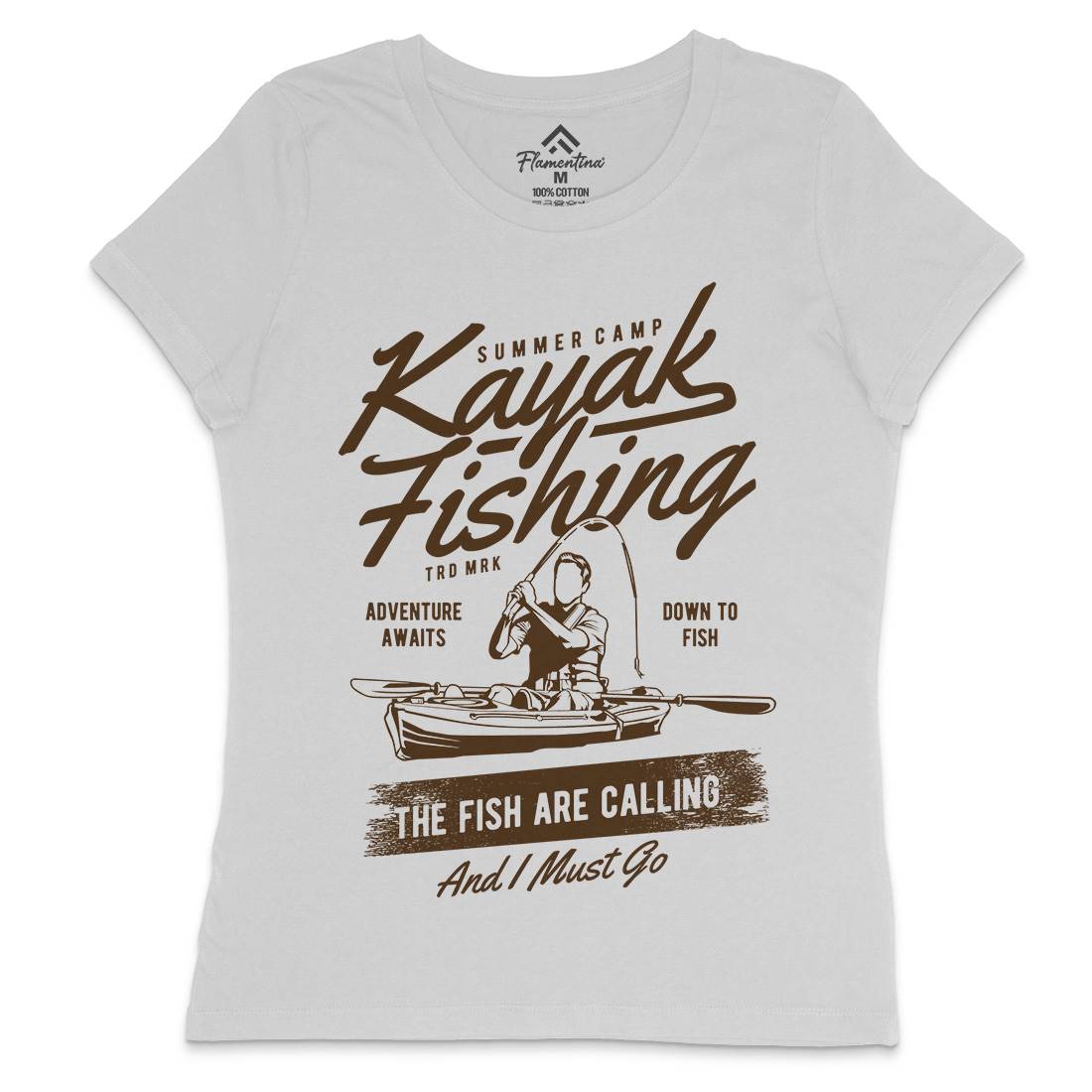 Kayak Womens Crew Neck T-Shirt Sport A698