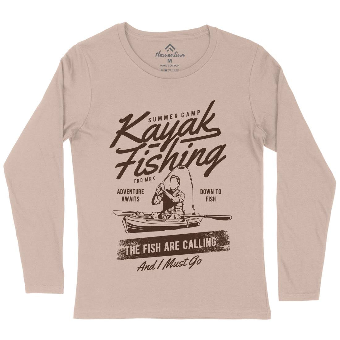 Kayak Womens Long Sleeve T-Shirt Sport A698
