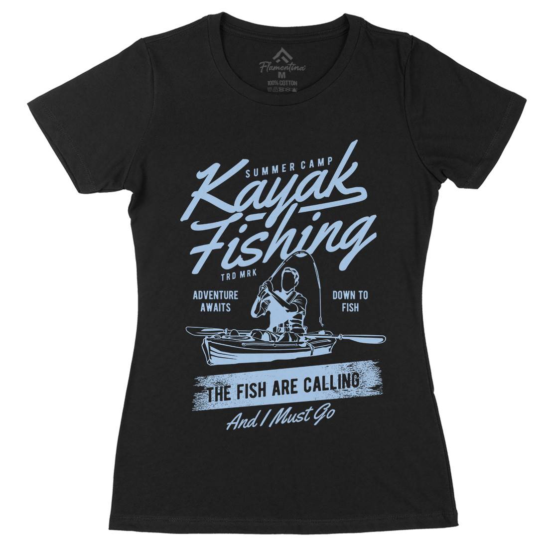 Kayak Womens Organic Crew Neck T-Shirt Sport A698