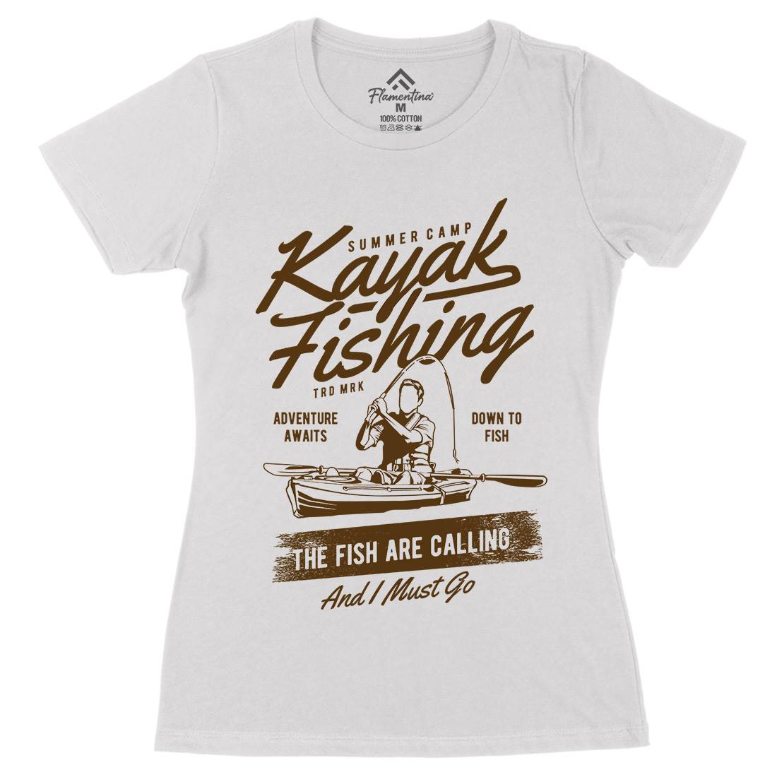 Kayak Womens Organic Crew Neck T-Shirt Sport A698