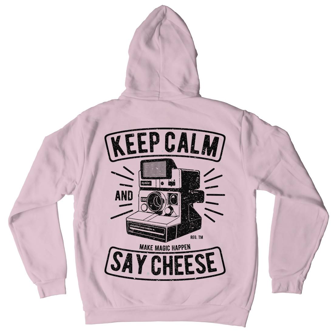 Keep Calm And Say Cheese Kids Crew Neck Hoodie Media A699