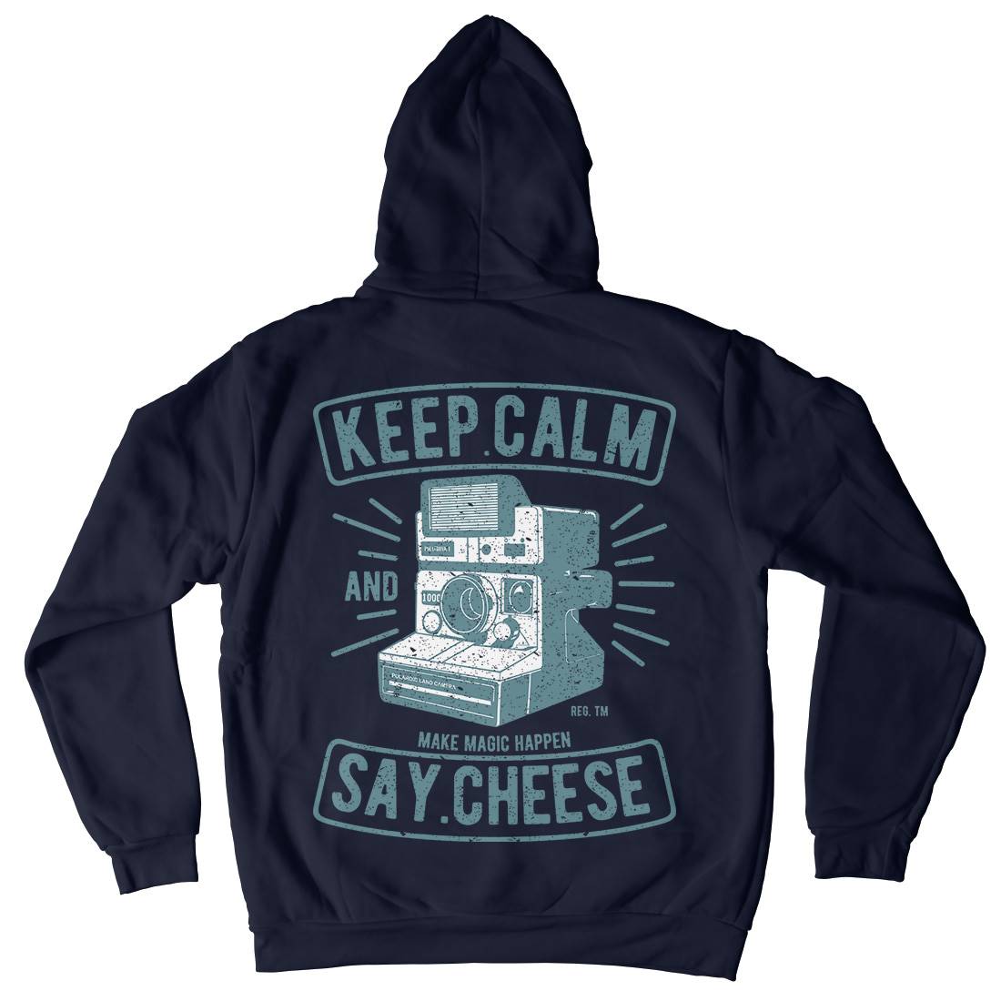 Keep Calm And Say Cheese Kids Crew Neck Hoodie Media A699