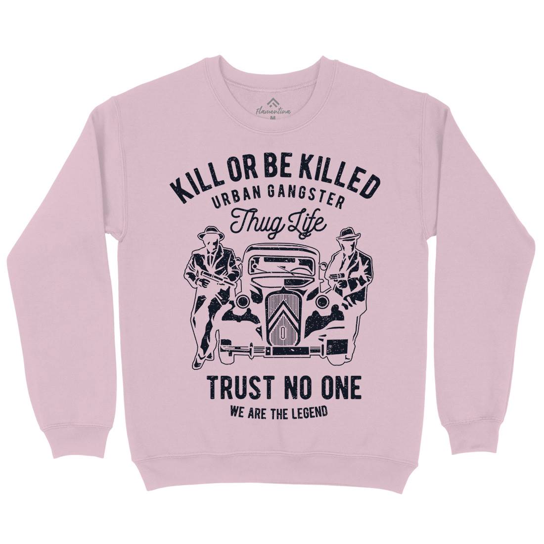 Kill Or Be Killed Kids Crew Neck Sweatshirt Retro A700