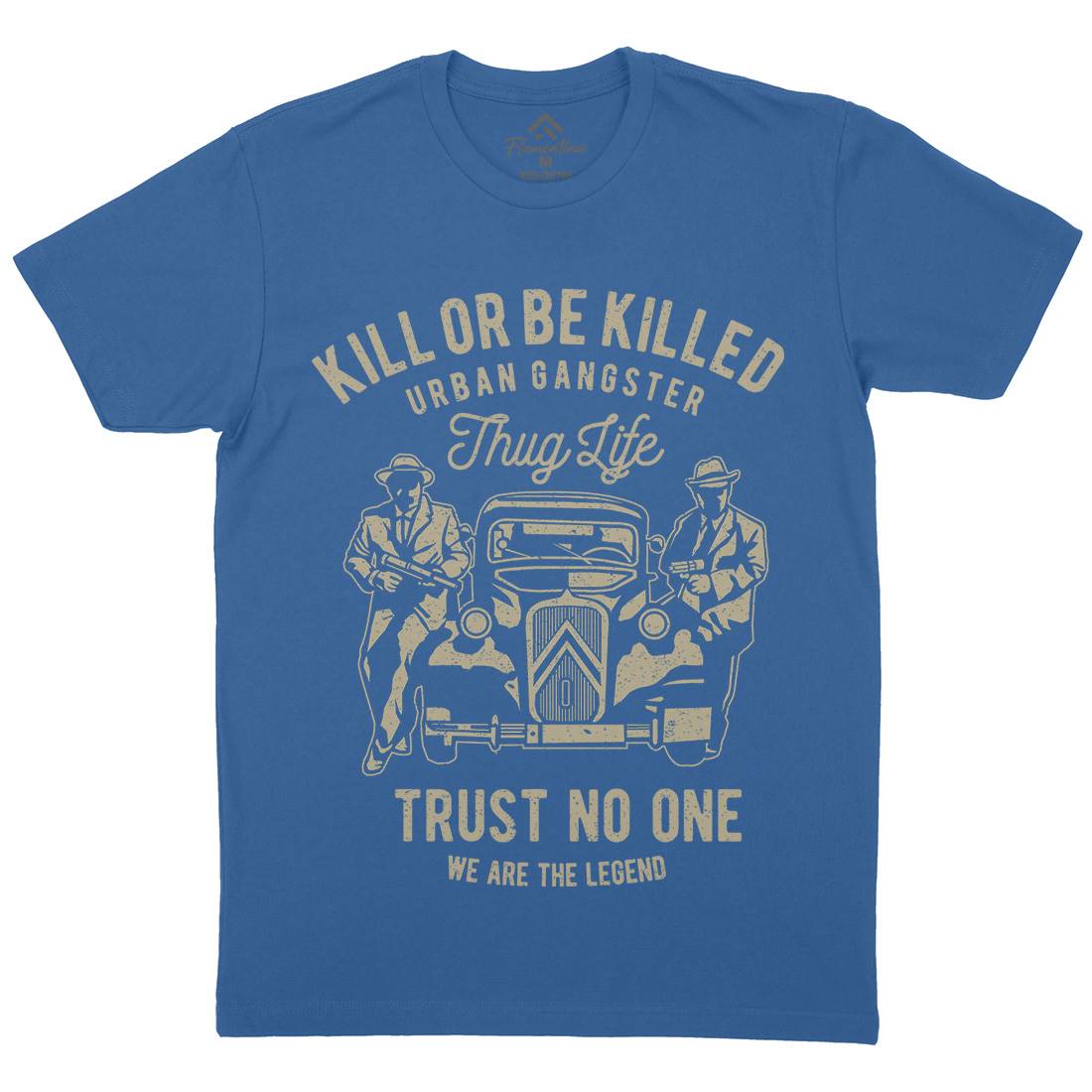 Kill Or Be Killed Mens Crew Neck T-Shirt Retro A700