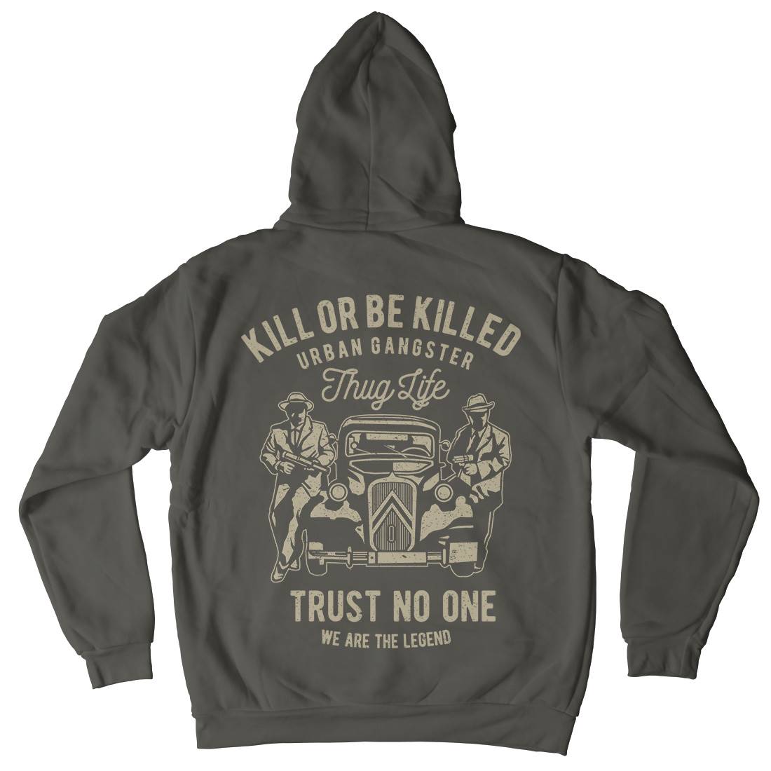 Kill Or Be Killed Kids Crew Neck Hoodie Retro A700