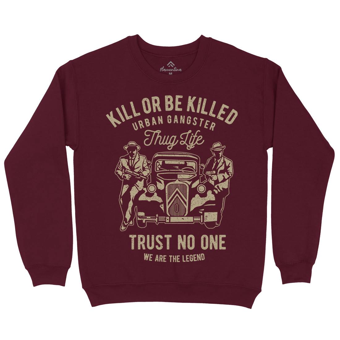 Kill Or Be Killed Kids Crew Neck Sweatshirt Retro A700