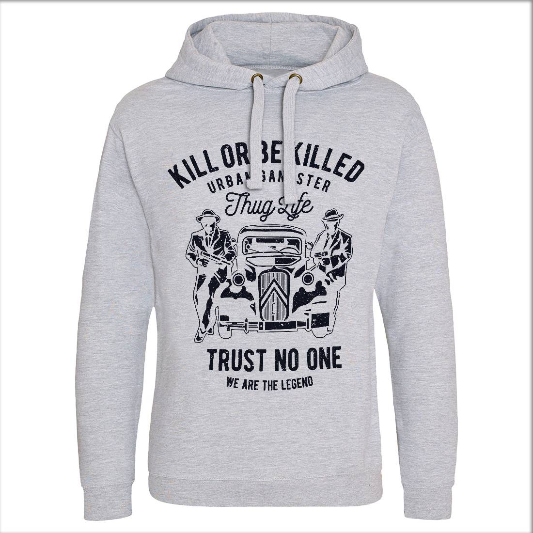 Kill Or Be Killed Mens Hoodie Without Pocket Retro A700