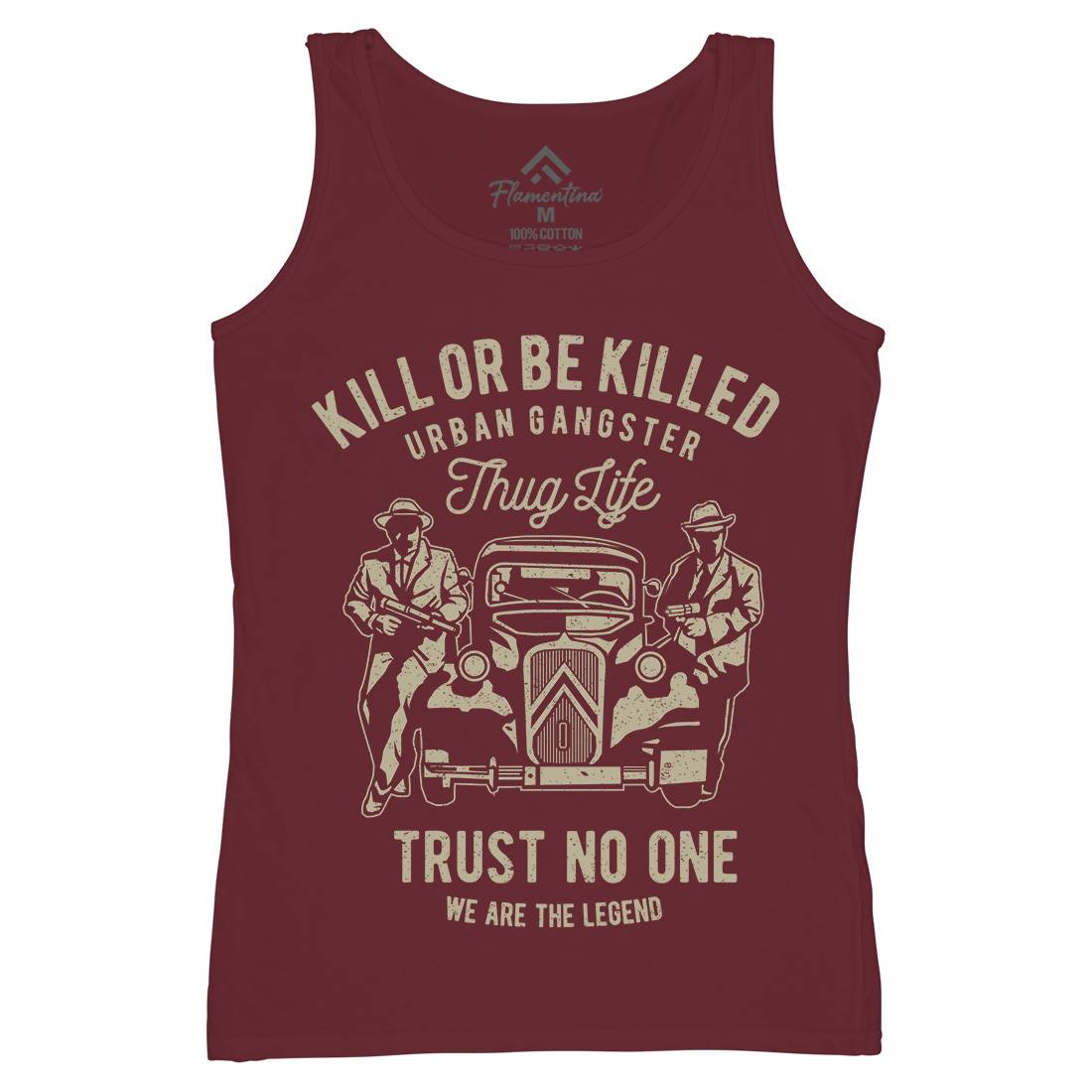 Kill Or Be Killed Womens Organic Tank Top Vest Retro A700
