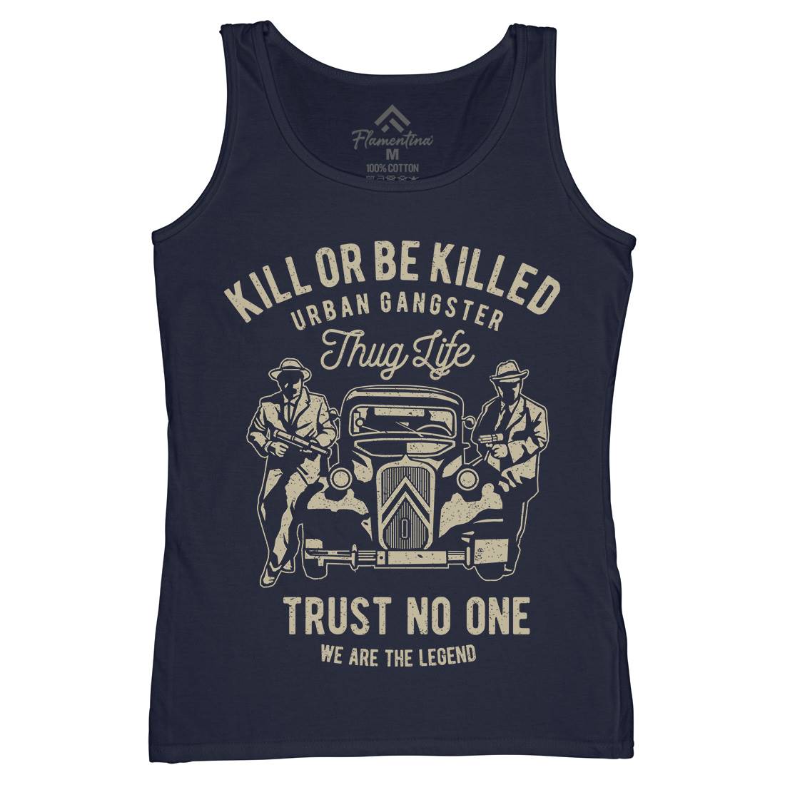 Kill Or Be Killed Womens Organic Tank Top Vest Retro A700