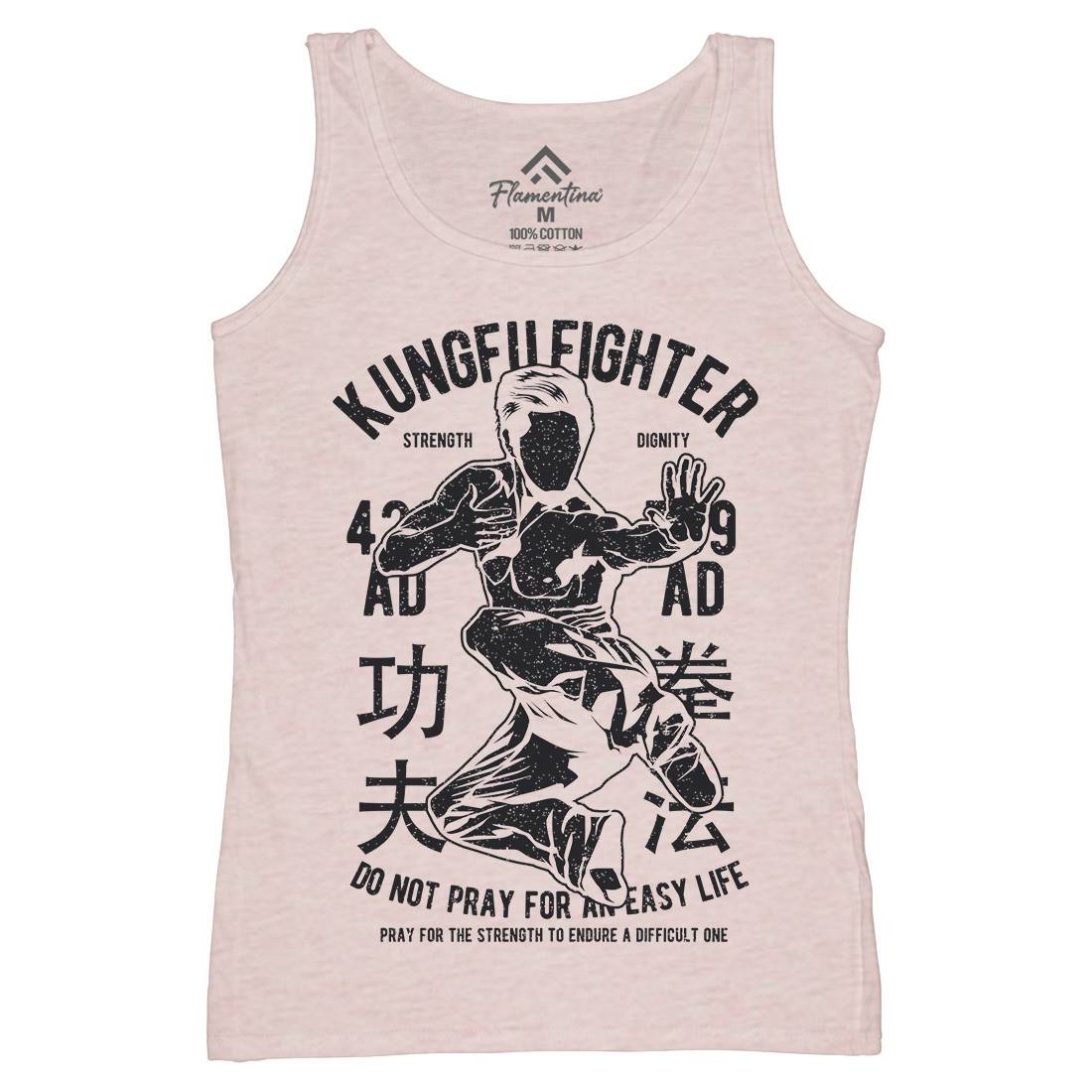 Kung Fu Womens Organic Tank Top Vest Sport A701