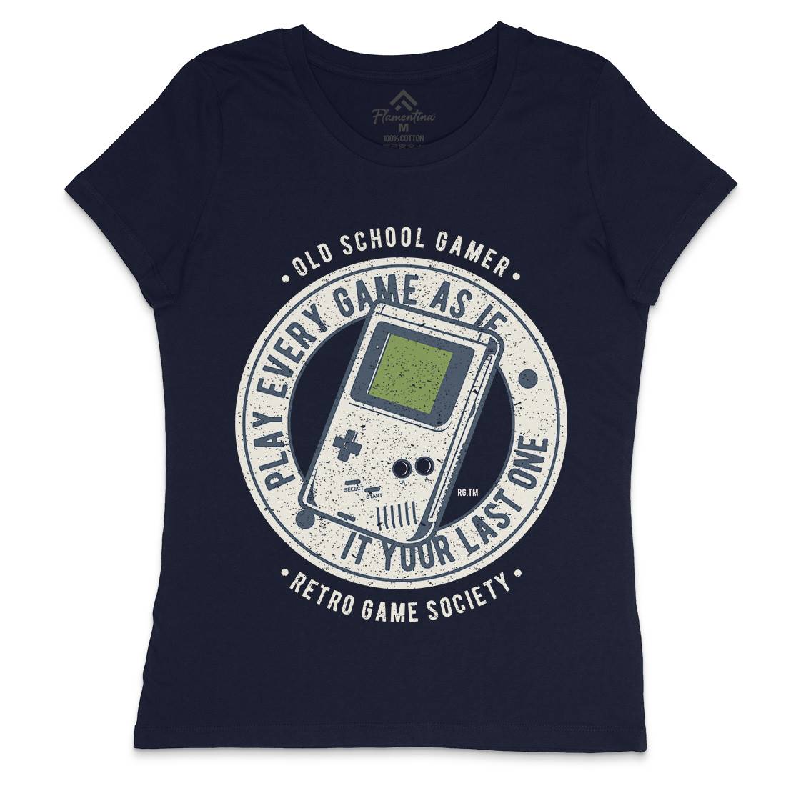 Last Game Womens Crew Neck T-Shirt Geek A703