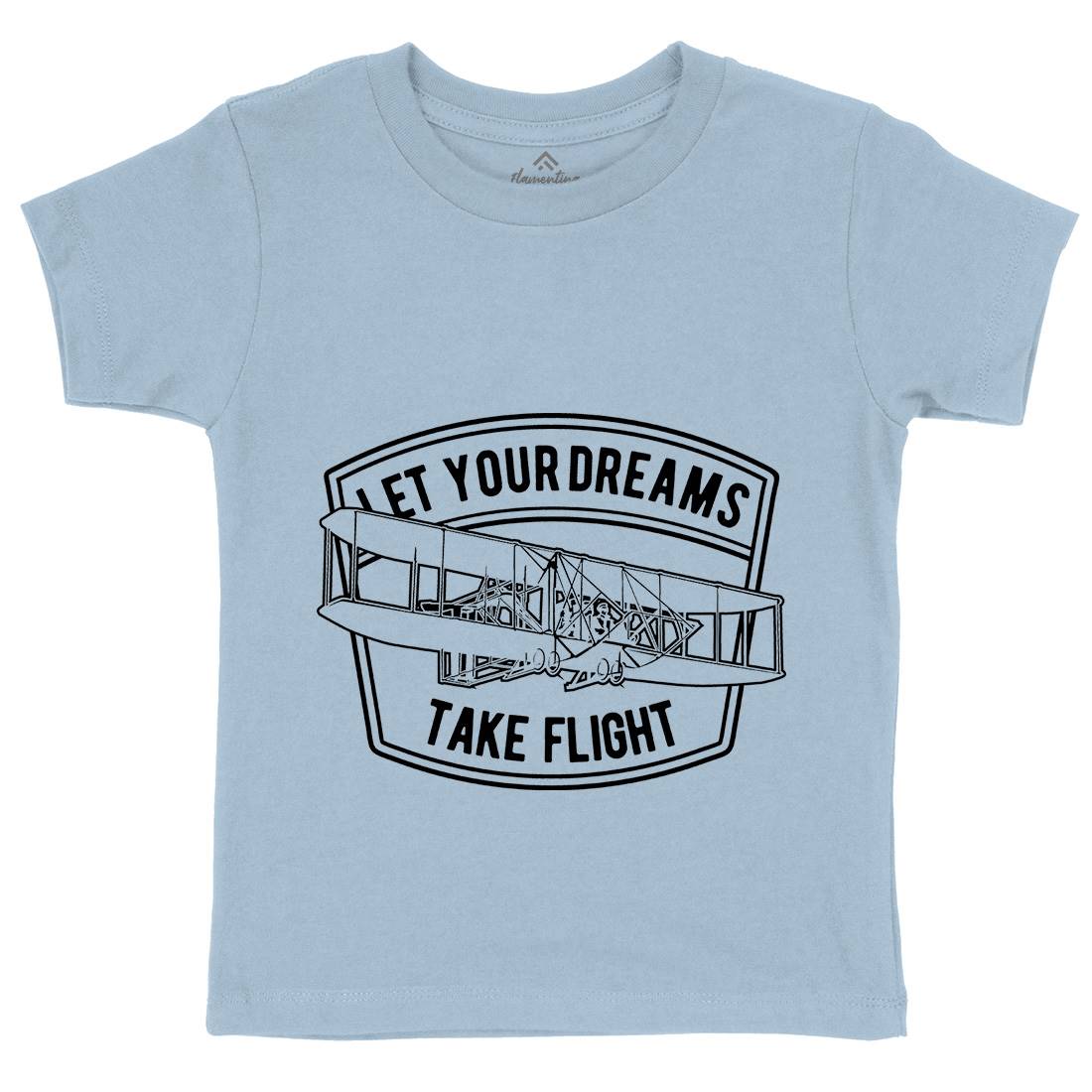Let Your Dreams Kids Crew Neck T-Shirt Vehicles A706